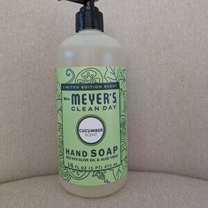 Mrs. Meyer's Clean Day Limited Edition Cucumber Scent Large Size 16 fl oz Pump